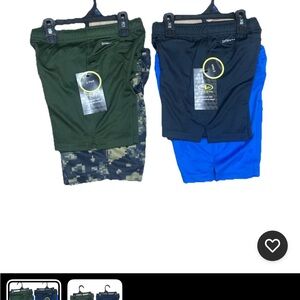 Boys Shorts - Black, Blue, Green size 4/5